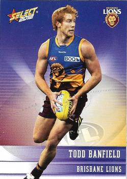 2012 Select AFL Champions #21 Todd Banfield Front